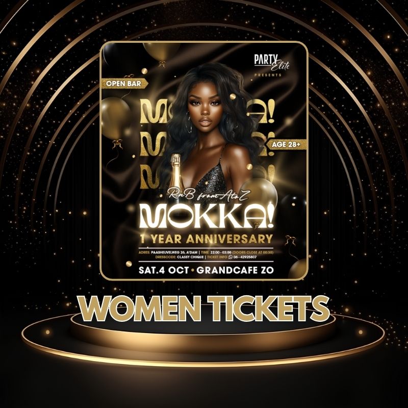 MOKKA! 1 Year Anniversary Edition - REGULAR WOMEN TICKETS